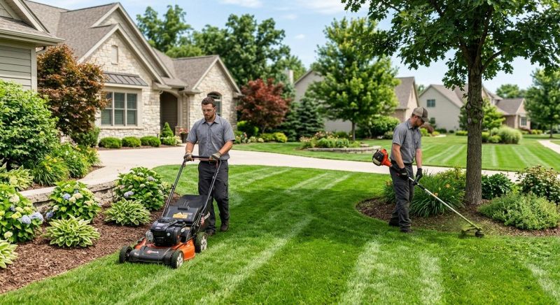 Routine Lawn Maintenance in Bowie, MD